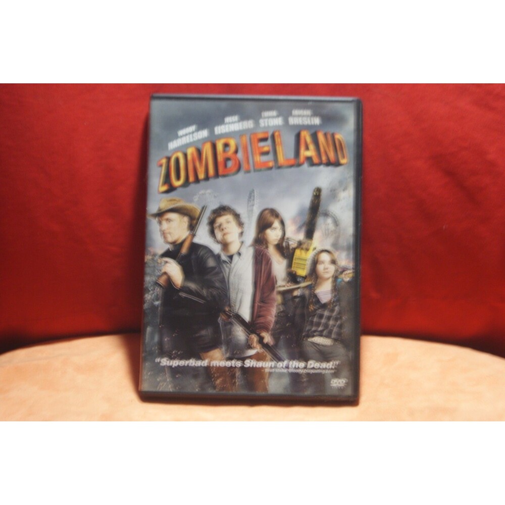 Zombieland - DVD -Emma Stone! ZOMBIES GORE FAF Comedy Disaster  Woody Harrison
